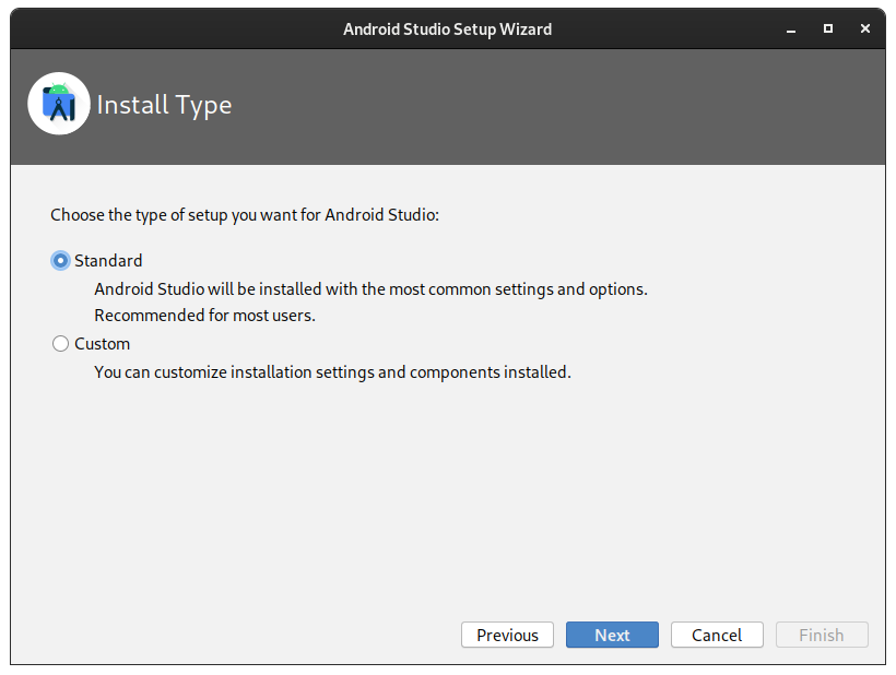 android studio setup wizard 2