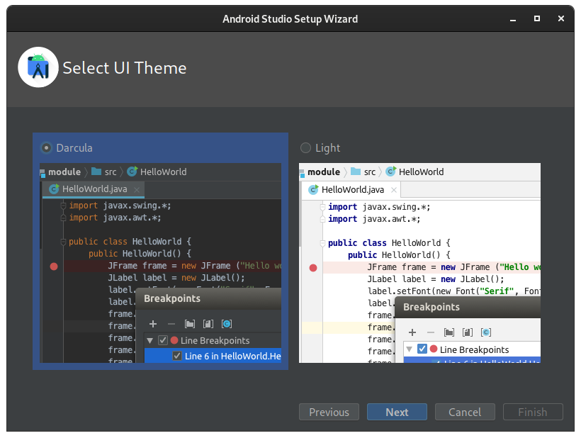 android studio setup wizard 3